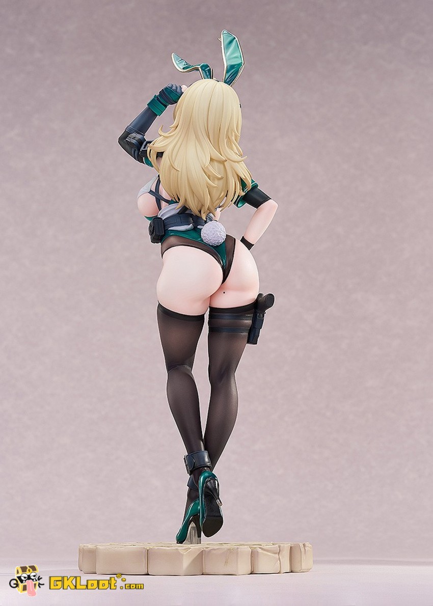 Luminous Box Studio Original Bunny Cops Statue - View 7 Luminous Box Studio Original Bunny Cops Statue - View 7
