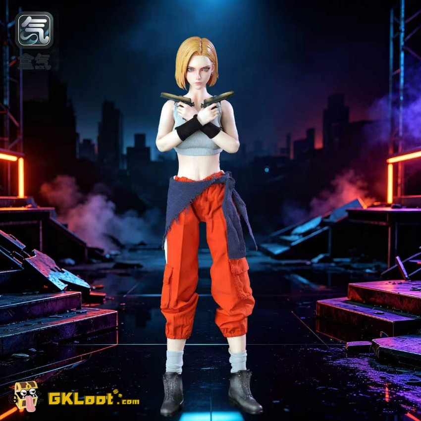 BoxQi Studio Dragon Ball Android 18 Action Figure - View 6 BoxQi Studio Dragon Ball Android 18 Action Figure - View 6