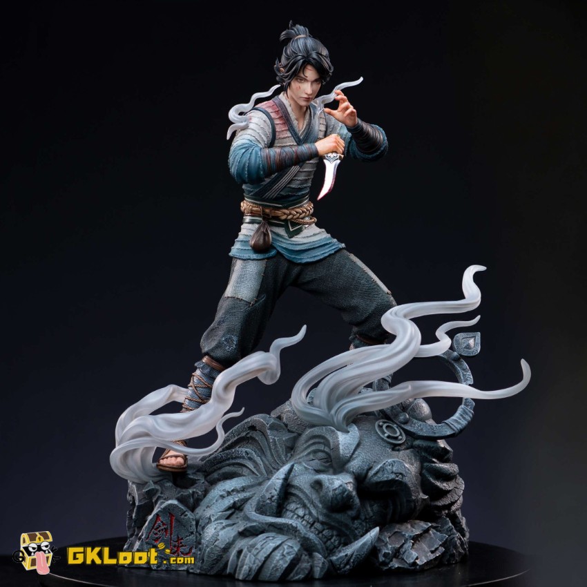 Shi Yue Wu Tong Studio 1/6 Sword of Coming Licensed Chen Ping An Statue - View 1 Shi Yue Wu Tong Studio 1/6 Sword of Coming Licensed Chen Ping An Statue - View 1