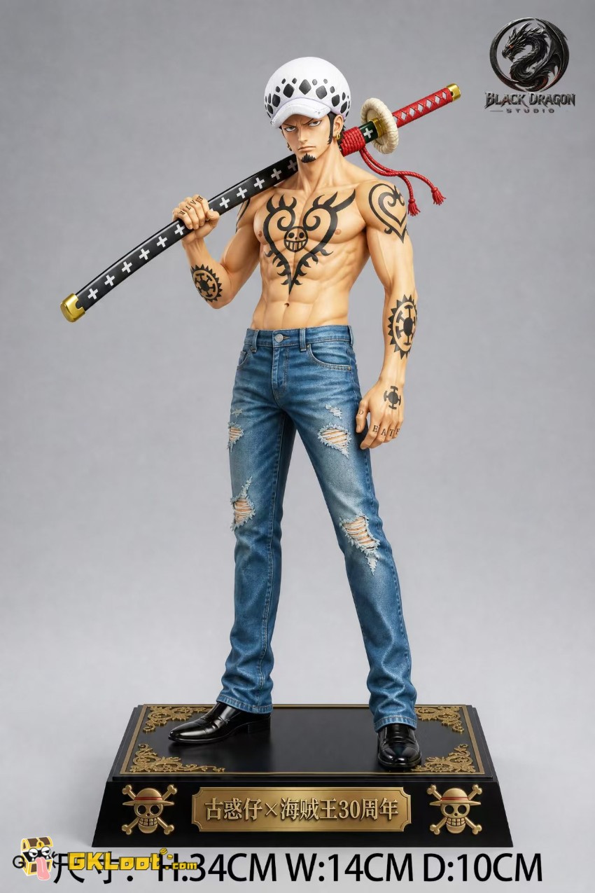 Black Dragon Studio 1/6 One Piece Gangster Pirates Statue - View 6 Black Dragon Studio 1/6 One Piece Gangster Pirates Statue - View 6