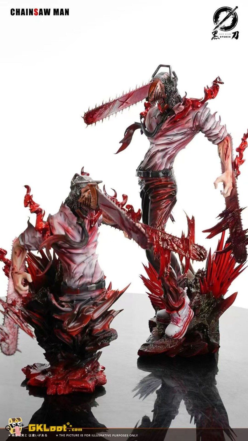 Dark Blade Studio 1/6 Chainsaw Man Denji Statue - View 8 Dark Blade Studio 1/6 Chainsaw Man Denji Statue - View 8
