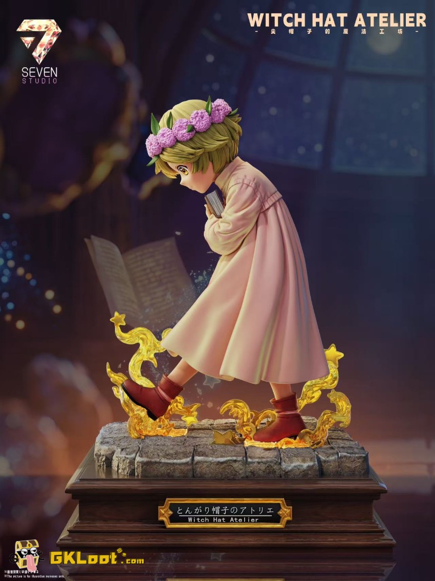 Seven Studio 1/6 Witch Hat Atelier Coco Statue - View 5 Seven Studio 1/6 Witch Hat Atelier Coco Statue - View 5
