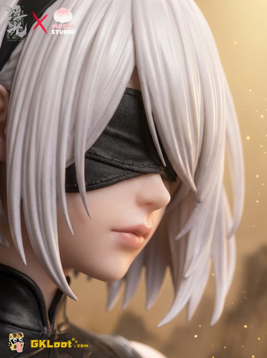 Floating Light & MOCHI Studio NieR:Automata YoRHa No. 2 Type B Statue - View 6 Floating Light & MOCHI Studio NieR:Automata YoRHa No. 2 Type B Statue - View 6