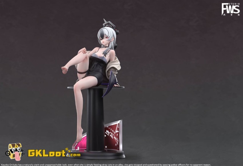 FWS Studio 1/6 Blue Archive Onikata Kayoko Statue - View 6 FWS Studio 1/6 Blue Archive Onikata Kayoko Statue - View 6