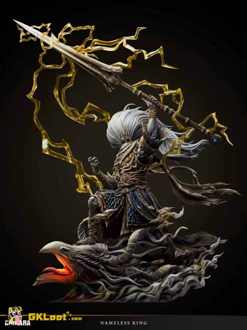 Chikara Studio 1/4 Dark Souls Nameless King Statue w/ LED - View 8 Chikara Studio 1/4 Dark Souls Nameless King Statue w/ LED - View 8