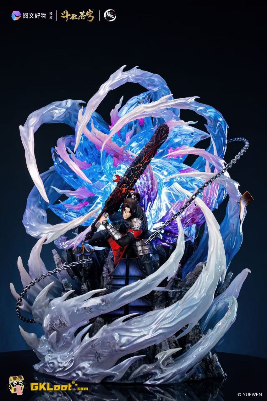 Yao Guang Studio 1/6 Battle Through the Heavens Licensed Xiao Yan Statue w/ LED - View 1 Yao Guang Studio 1/6 Battle Through the Heavens Licensed Xiao Yan Statue w/ LED - View 1