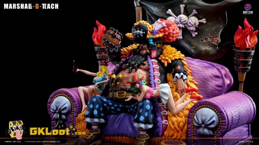 Dream Studio Pop One Piece Marshall D Teach Statue - View 11 Dream Studio Pop One Piece Marshall D Teach Statue - View 11