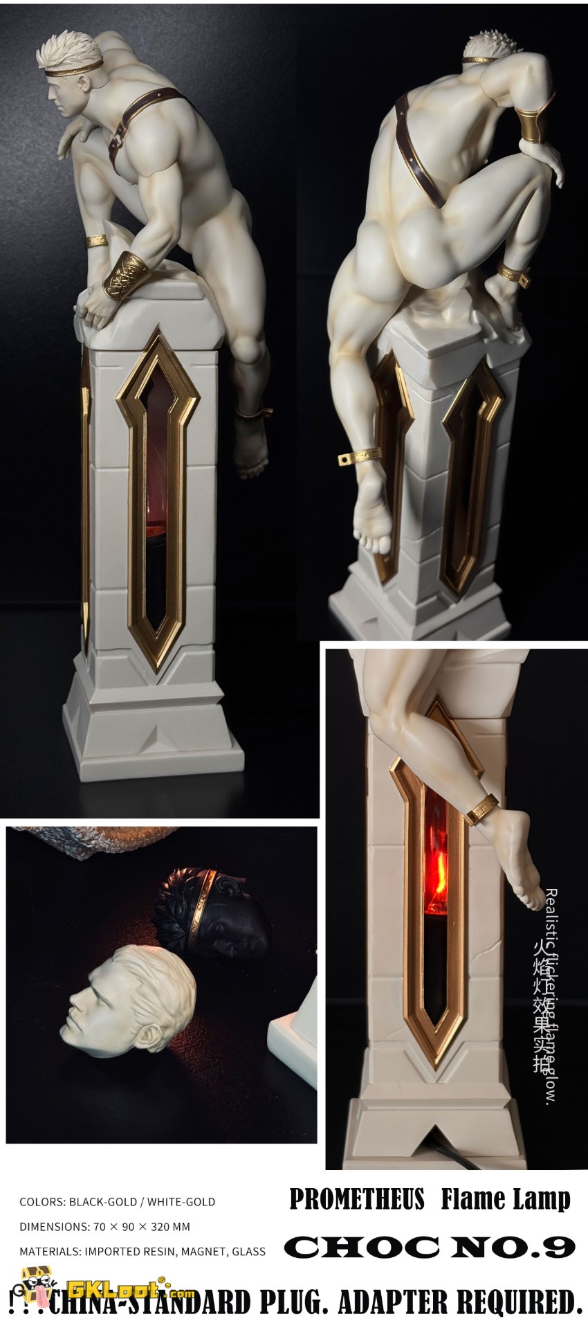 Choc Studio Original Prometheus Statue - View 2 Choc Studio Original Prometheus Statue - View 2
