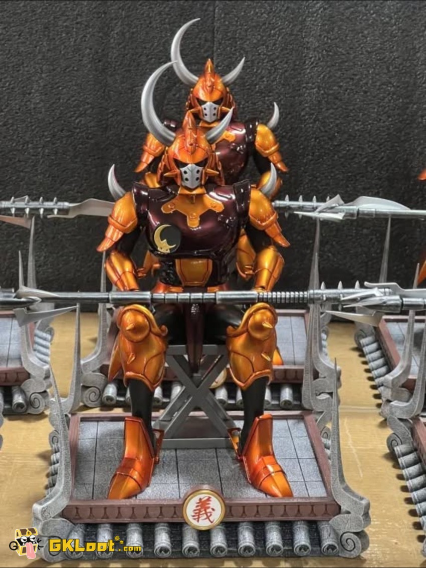 BeiDou Studio 1/6 Ronin Warriors Kento Rei Fang & Cye Mouri Statue - View 1 BeiDou Studio 1/6 Ronin Warriors Kento Rei Fang & Cye Mouri Statue - View 1