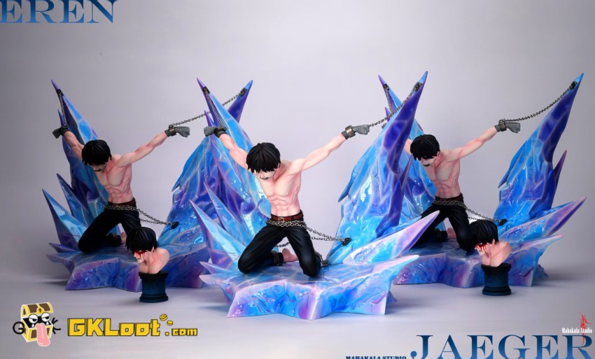 Mahakala Studio 1/6 Attack on Titan Eren Jaeger Statue - View 1 Mahakala Studio 1/6 Attack on Titan Eren Jaeger Statue - View 1