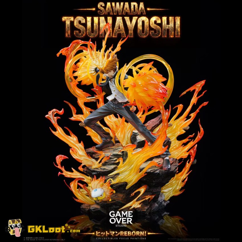 Game Over Studio 1/6 Katekyo Hitman Reborn Tsunayoshi Sawada Statue - View 1 Game Over Studio 1/6 Katekyo Hitman Reborn Tsunayoshi Sawada Statue - View 1