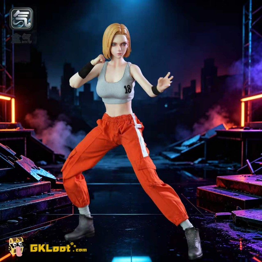BoxQi Studio Dragon Ball Android 18 Action Figure - View 3 BoxQi Studio Dragon Ball Android 18 Action Figure - View 3