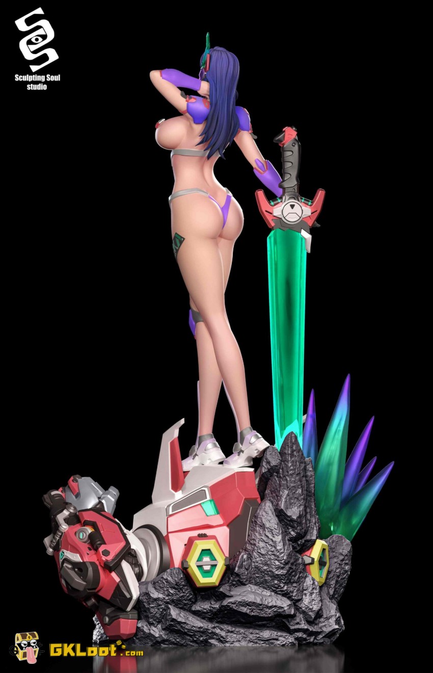 Sculpting Soul Studio 1/4 Overwatch Yuna Lee Statue - View 4 Sculpting Soul Studio 1/4 Overwatch Yuna Lee Statue - View 4