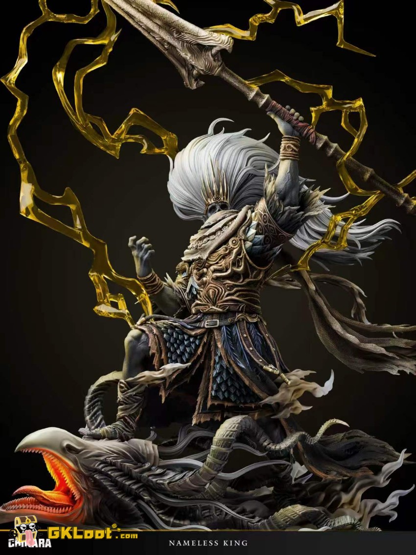 Chikara Studio 1/4 Dark Souls Nameless King Statue w/ LED - View 5 Chikara Studio 1/4 Dark Souls Nameless King Statue w/ LED - View 5