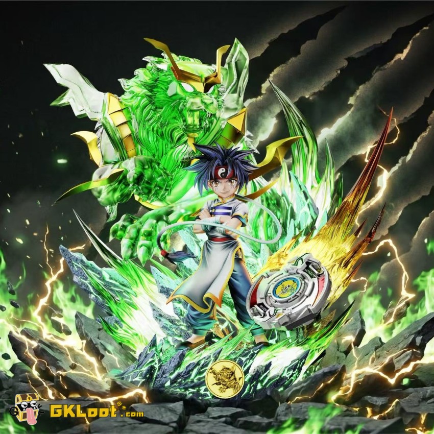 Lue Ying Studio Beyblade Kon Rei Statue w/ LED - View 1 Lue Ying Studio Beyblade Kon Rei Statue w/ LED - View 1