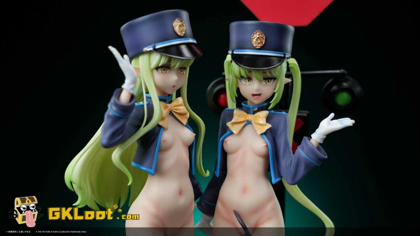 Genius Bee Studio Blue Archive Tachibana Hikari & Tachibana Nozomi Statue - View 10 Genius Bee Studio Blue Archive Tachibana Hikari & Tachibana Nozomi Statue - View 10