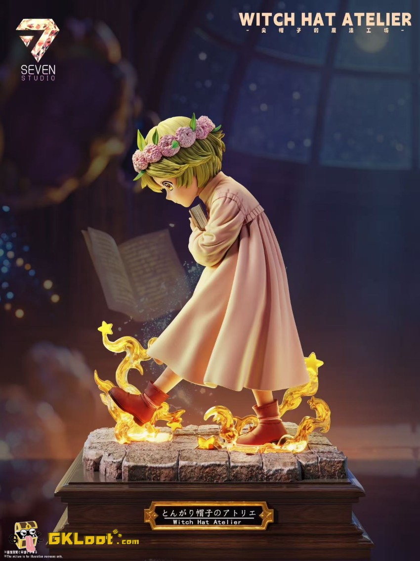 Seven Studio 1/6 Witch Hat Atelier Coco Statue - View 6 Seven Studio 1/6 Witch Hat Atelier Coco Statue - View 6