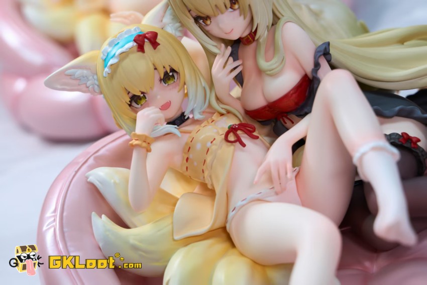 Lolikoo Studio 1/6 Arknights Suzuran & Vulpisfoglia Statue - View 5 Lolikoo Studio 1/6 Arknights Suzuran & Vulpisfoglia Statue - View 5