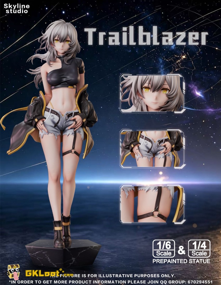 Skyline Studio 1/6 Honkai: Star Rail Trailblazer Statue - View 3 Skyline Studio 1/6 Honkai: Star Rail Trailblazer Statue - View 3