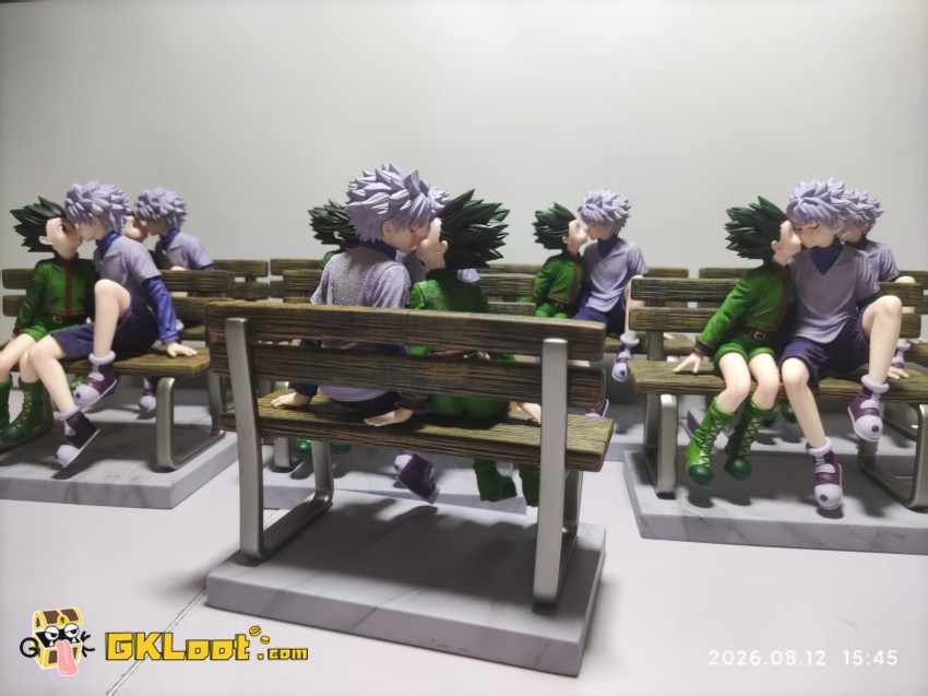 YI Studio 1/6 Hunter × Hunter Killua Zoldyck & Gon Freecss Statue - View 5 YI Studio 1/6 Hunter × Hunter Killua Zoldyck & Gon Freecss Statue - View 5