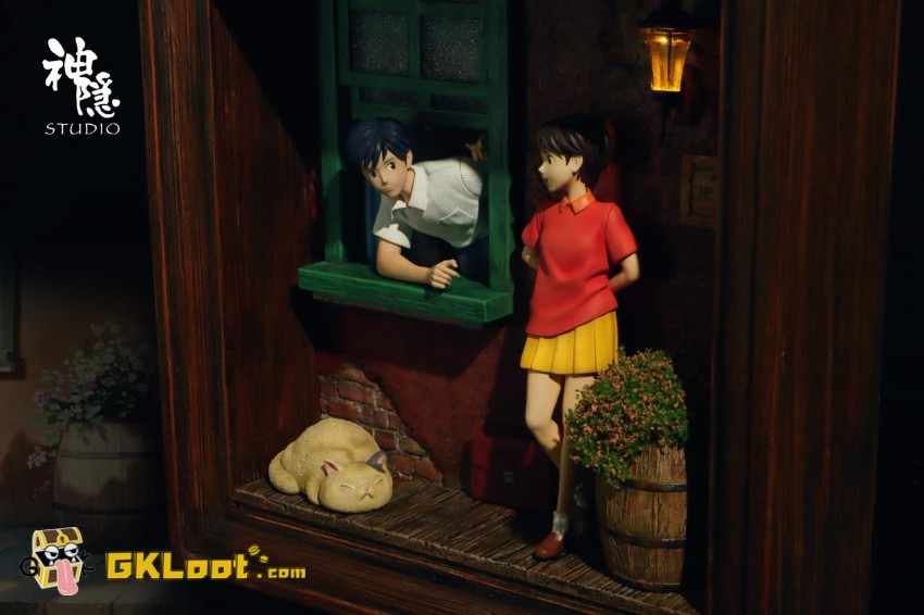 ShenYin Studio Whisper of the Heart Tsukishima Shizuku & Amasawa Seiji Statue w/ LED - View 3 ShenYin Studio Whisper of the Heart Tsukishima Shizuku & Amasawa Seiji Statue w/ LED - View 3