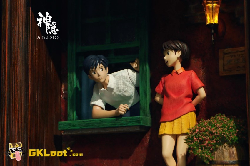 ShenYin Studio Whisper of the Heart Tsukishima Shizuku & Amasawa Seiji Statue w/ LED - View 4 ShenYin Studio Whisper of the Heart Tsukishima Shizuku & Amasawa Seiji Statue w/ LED - View 4
