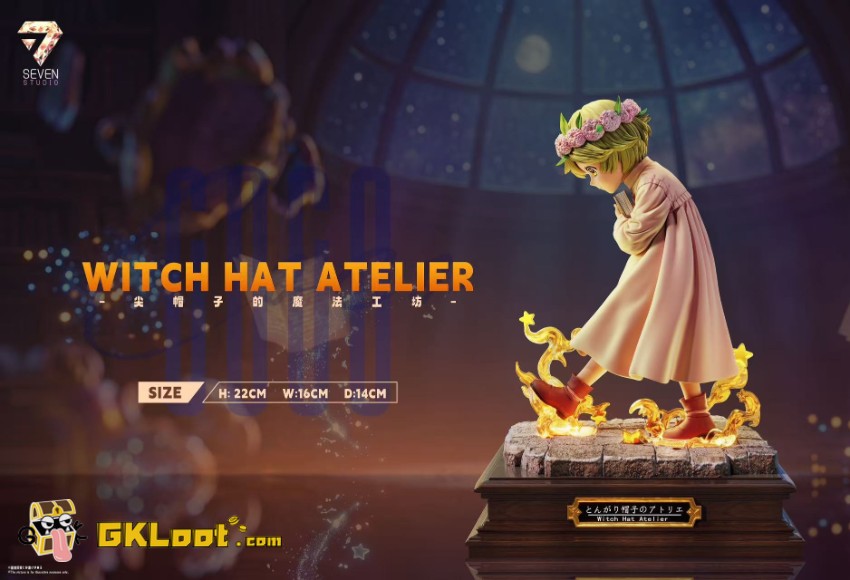 Seven Studio 1/6 Witch Hat Atelier Coco Statue - View 3 Seven Studio 1/6 Witch Hat Atelier Coco Statue - View 3