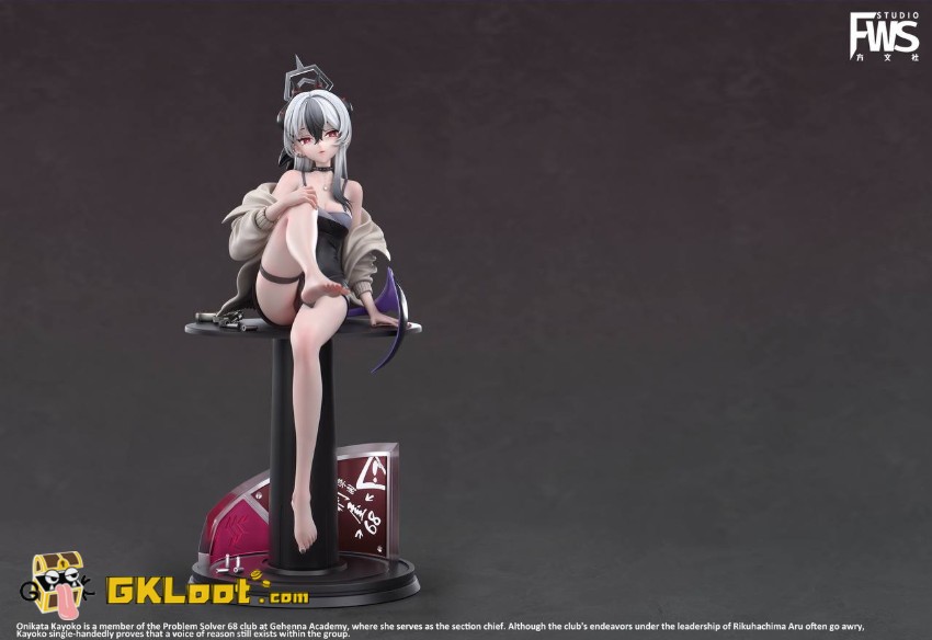 FWS Studio 1/6 Blue Archive Onikata Kayoko Statue - View 12 FWS Studio 1/6 Blue Archive Onikata Kayoko Statue - View 12