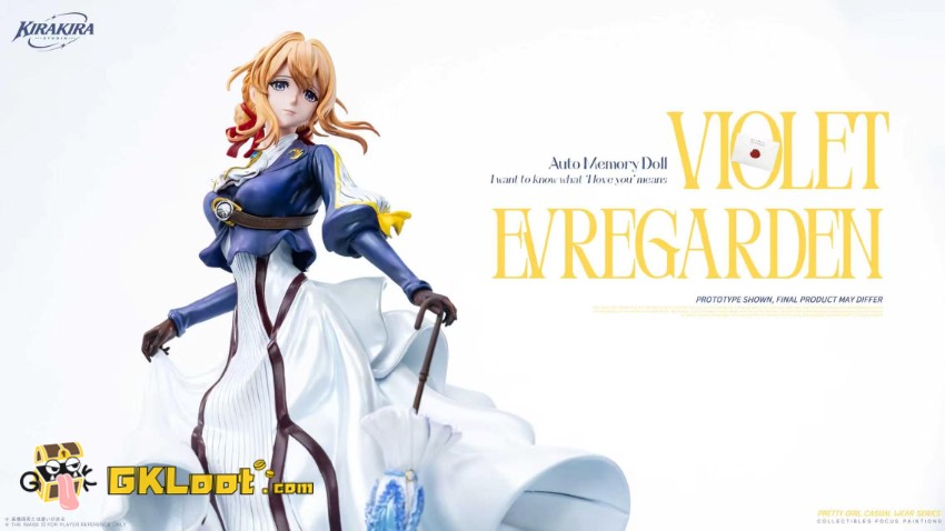 KiraKira studio 1/6 Violet Evergarden Violet Evergarden Statue - View 6 KiraKira studio 1/6 Violet Evergarden Violet Evergarden Statue - View 6