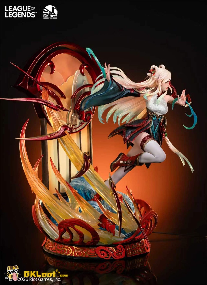 Infinity Studio 1/4 League of Legends Irelia Statue w/ LED - View 10 Infinity Studio 1/4 League of Legends Irelia Statue w/ LED - View 10