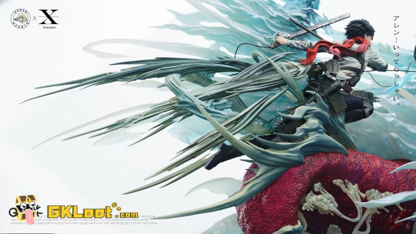 Execution & Cedar Studio Attack On Titan Mikasa Ackerman & Eren Jaeger Statue - View 10 Execution & Cedar Studio Attack On Titan Mikasa Ackerman & Eren Jaeger Statue - View 10