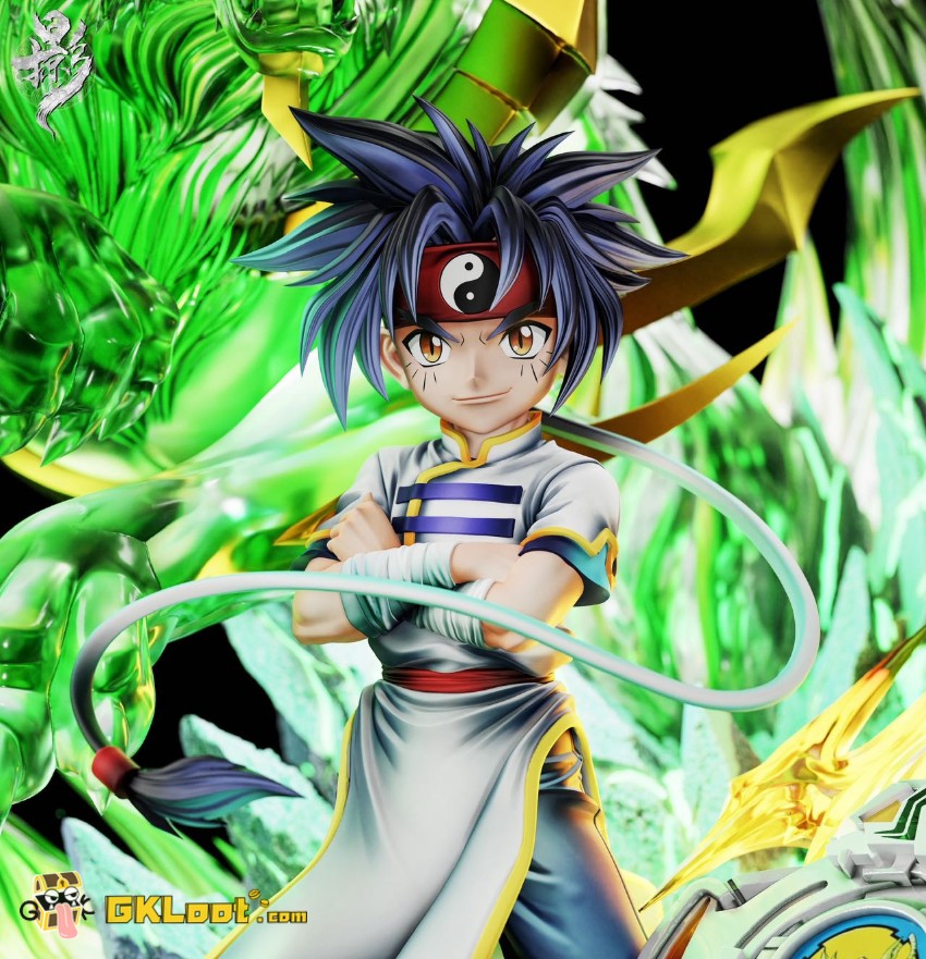 Lue Ying Studio Beyblade Kon Rei Statue w/ LED - View 8 Lue Ying Studio Beyblade Kon Rei Statue w/ LED - View 8