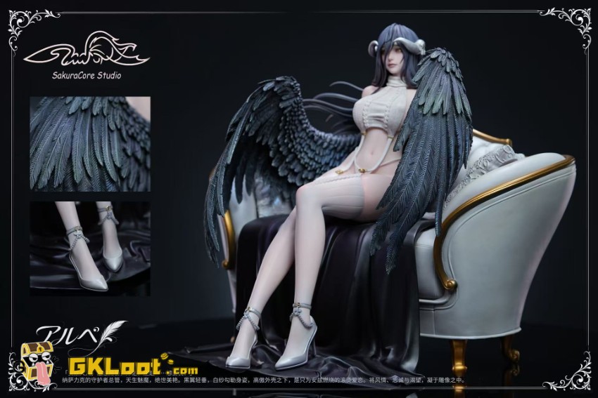 SakuraCore Studio 1/4 Overlord Albedo Statue - View 8 SakuraCore Studio 1/4 Overlord Albedo Statue - View 8