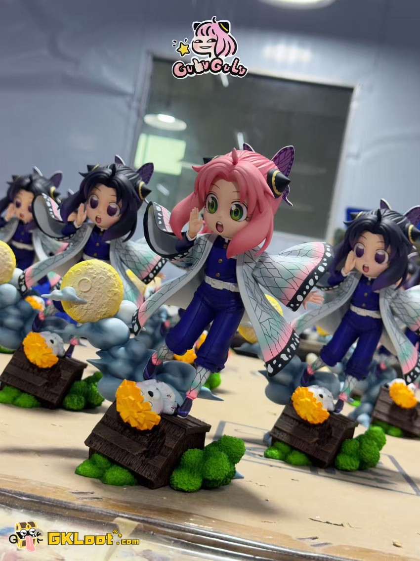 Gulugulu Studio Spy × Family Anya Forger Cosplay Kochou Shinobu Statue - View 3 Gulugulu Studio Spy × Family Anya Forger Cosplay Kochou Shinobu Statue - View 3