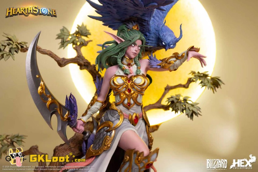 Blizzard Studio World of Warcraft Tyrande Whisperwind Statue w/ LED - View 4 Blizzard Studio World of Warcraft Tyrande Whisperwind Statue w/ LED - View 4