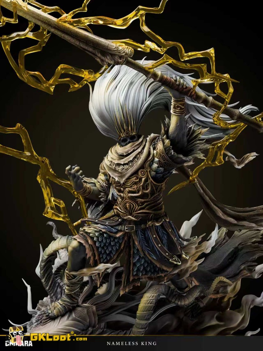 Chikara Studio 1/4 Dark Souls Nameless King Statue w/ LED - View 7 Chikara Studio 1/4 Dark Souls Nameless King Statue w/ LED - View 7