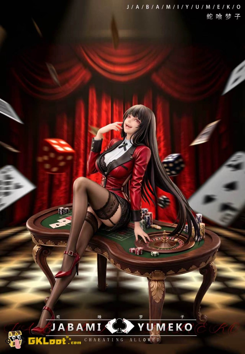 MBB Studio 1/6 Kakegurui - Compulsive Gambler Yumeko Jabami Statue - View 6 MBB Studio 1/6 Kakegurui - Compulsive Gambler Yumeko Jabami Statue - View 6