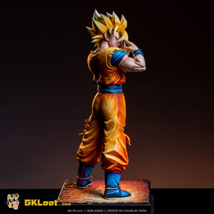 OK Studio 1/6 Dragon Ball Son Goku Statue - View 1 OK Studio 1/6 Dragon Ball Son Goku Statue - View 1