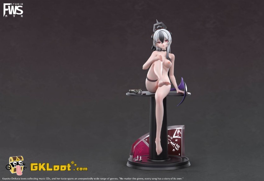 FWS Studio 1/6 Blue Archive Onikata Kayoko Statue - View 4 FWS Studio 1/6 Blue Archive Onikata Kayoko Statue - View 4