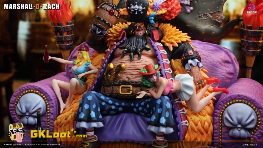 Dream Studio Pop One Piece Marshall D Teach Statue - View 8 Dream Studio Pop One Piece Marshall D Teach Statue - View 8