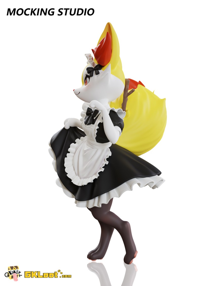 Mocking Studio 1/10 Pokémon Braixen Statue - View 2 Mocking Studio 1/10 Pokémon Braixen Statue - View 2