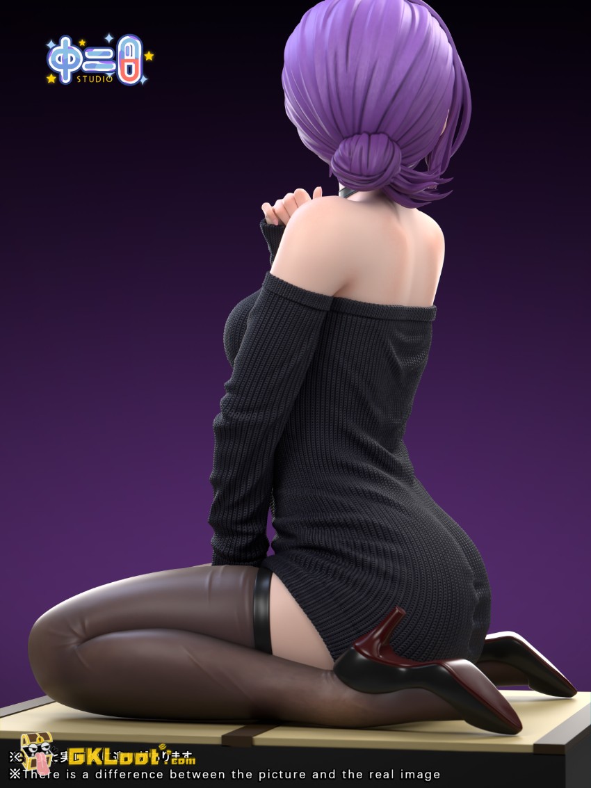 Zhong Er Bing Studio Chainsaw Man Reze Statue - View 6 Zhong Er Bing Studio Chainsaw Man Reze Statue - View 6