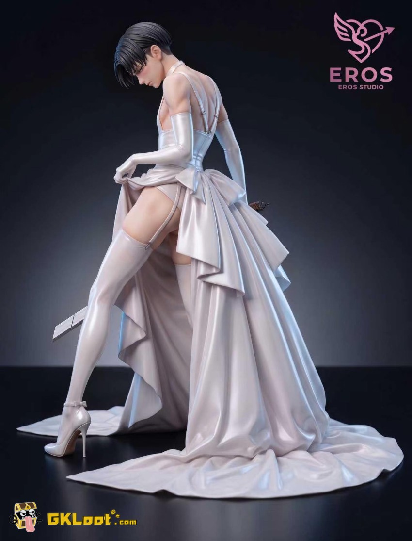Eros Studio 1/6 Attack on Titan Levi Ackerman Statue - View 9 Eros Studio 1/6 Attack on Titan Levi Ackerman Statue - View 9
