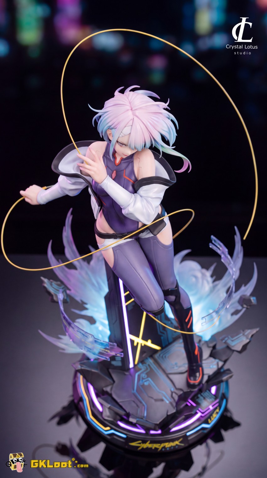 Crystal Lotus Studio 1/6 Cyberpunk: Edgerunners Lucyna Kushinada Statue w/ LED - View 6 Crystal Lotus Studio 1/6 Cyberpunk: Edgerunners Lucyna Kushinada Statue w/ LED - View 6