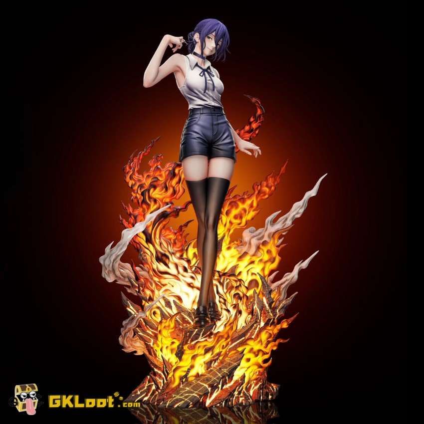 Dazzle & PG Studio 1/6 Chainsaw Man Reze Statue w/ LED - View 1 Dazzle & PG Studio 1/6 Chainsaw Man Reze Statue w/ LED - View 1