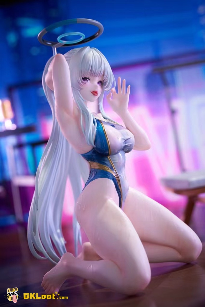 LongJingShi Studio 1/7 Blue Archive Ushio Noa & Hayase Yuuka Statue - View 4 LongJingShi Studio 1/7 Blue Archive Ushio Noa & Hayase Yuuka Statue - View 4