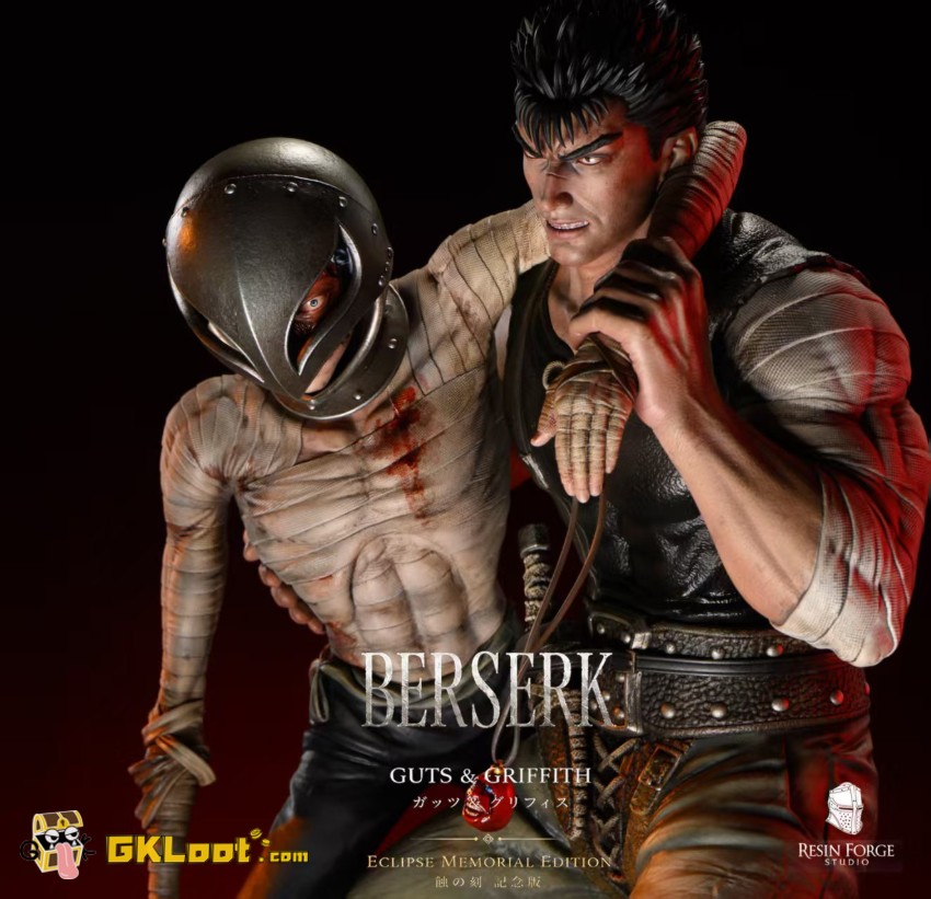 Resin Forge Studio 1/4 Berserk Griffith & Guts Statue - View 8 Resin Forge Studio 1/4 Berserk Griffith & Guts Statue - View 8