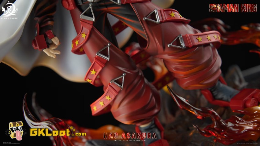 Ling Studio 1/6 Shaman King Hao Asakura Statue w/ LED - View 8 Ling Studio 1/6 Shaman King Hao Asakura Statue w/ LED - View 8