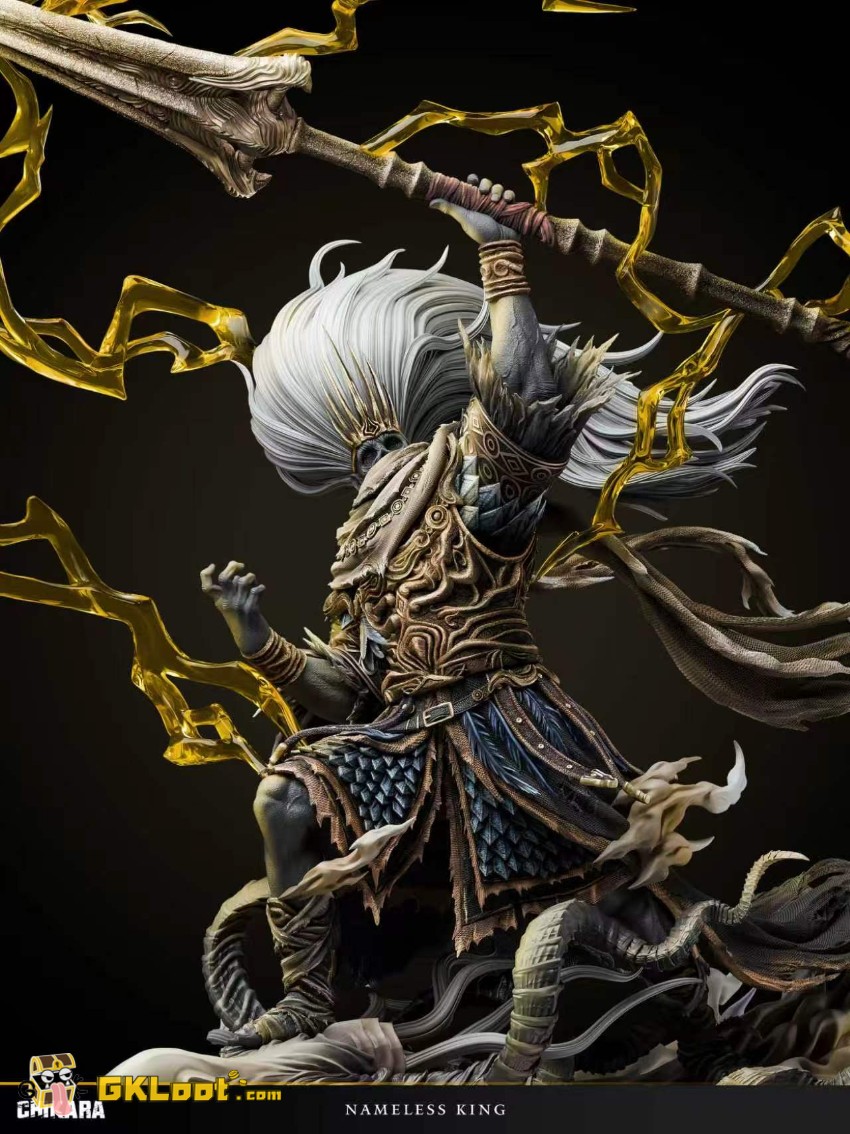 Chikara Studio 1/4 Dark Souls Nameless King Statue w/ LED - View 6 Chikara Studio 1/4 Dark Souls Nameless King Statue w/ LED - View 6