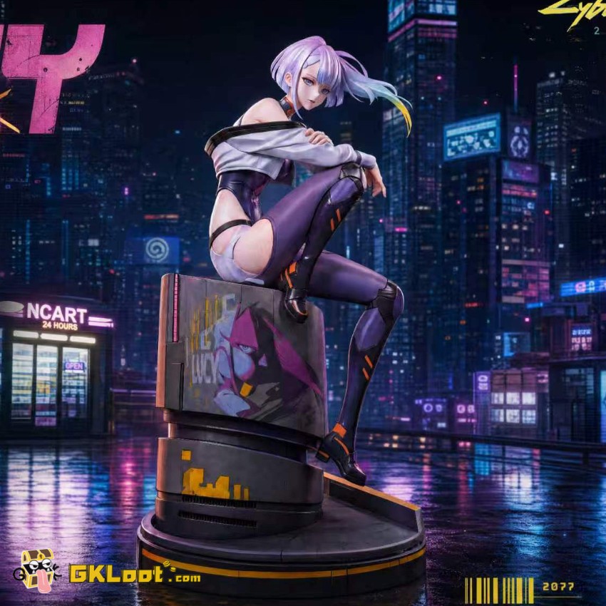GIRL'S HOUSE GK Studio Cyberpunk: Edgerunners Lucyna Kushinada Statu - View 1 GIRL'S HOUSE GK Studio Cyberpunk: Edgerunners Lucyna Kushinada Statu - View 1